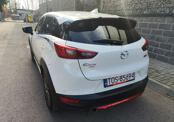 Mazda CX-3 cena 66900 przebieg: 169000, rok produkcji 2016 z Gołańcz małe 742